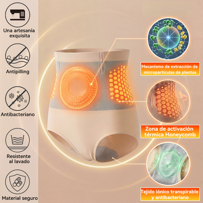🙆‍♀️🙆‍♀️ GFOUK® 2026 Versión Mejorada Plus | 🥰 Shorts Quemagrasas 4 en 1 con Moringa, Berberina y Micro-Partículas Esculpidoras