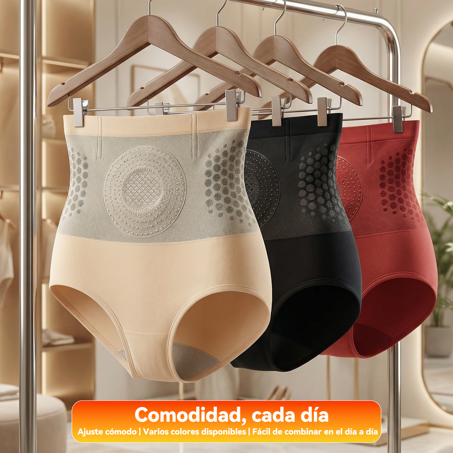 🙆‍♀️🙆‍♀️ GFOUK® 2026 Versión Mejorada Plus | 🥰 Shorts Quemagrasas 4 en 1 con Moringa, Berberina y Micro-Partículas Esculpidoras